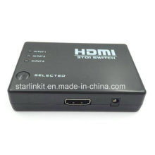 3X1 1080P 3D HDMI Switcher with IR Remote Control